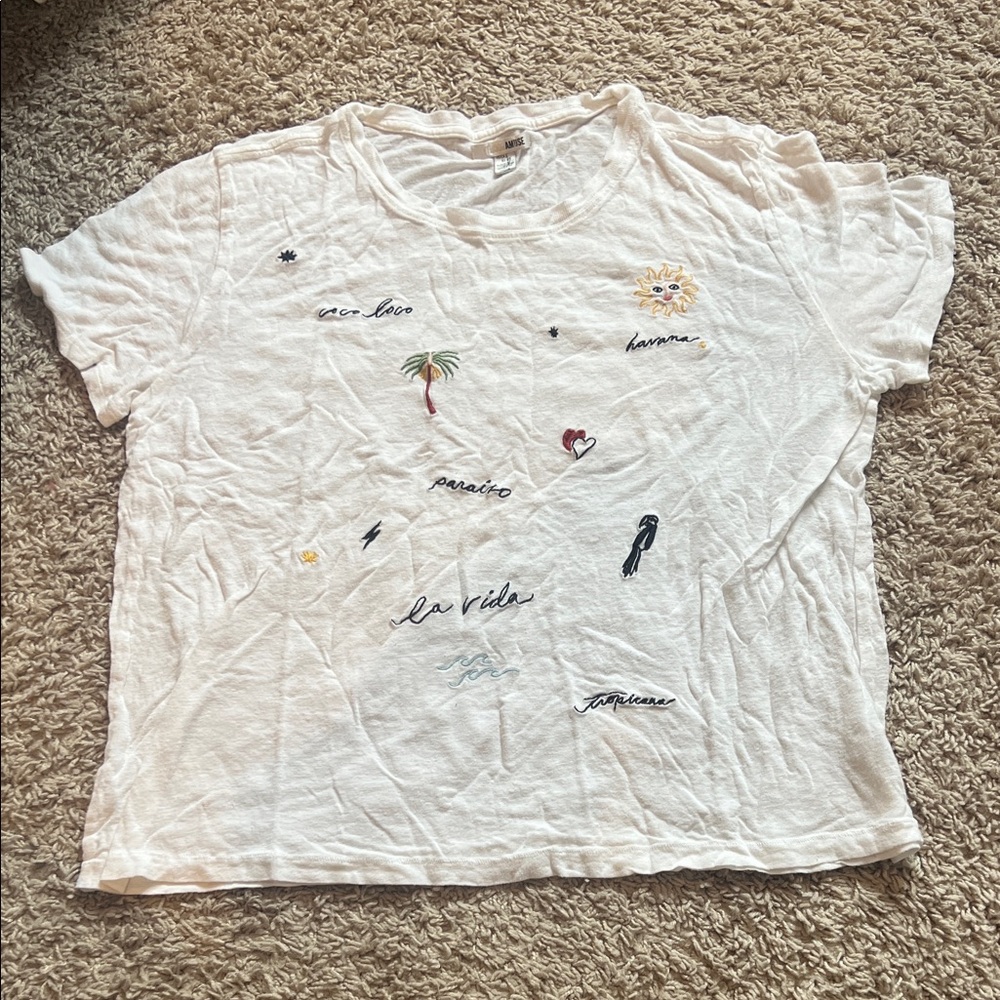 Amuse Society graphic tshirt